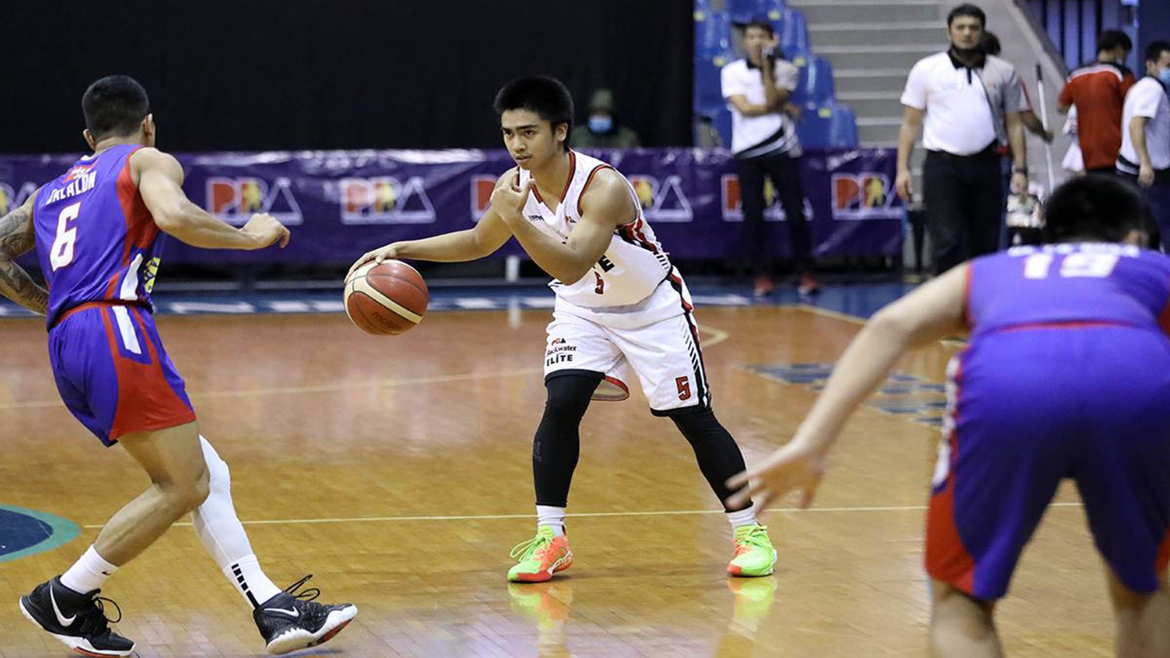 Diego Dario plays actively for Meralco Bolts