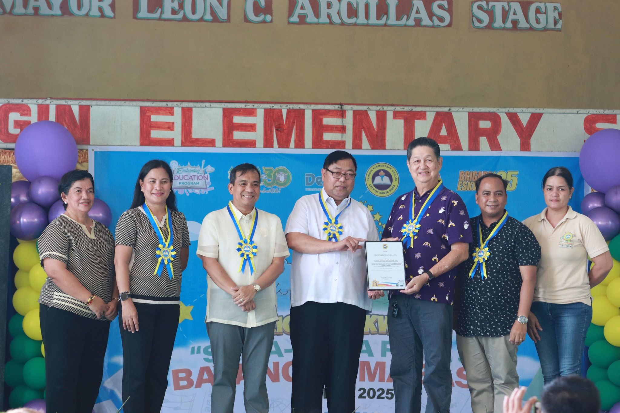 EK donates classrooms, learning materials