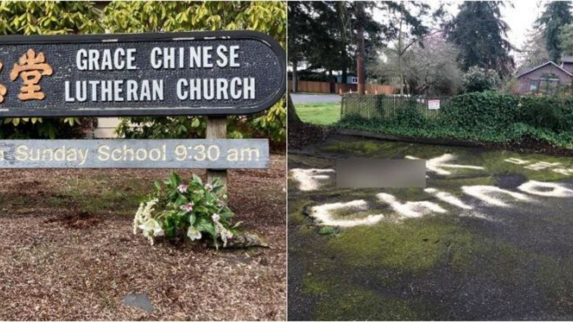 Hate messages against Asian-Americans left near multiple churches in Seattle