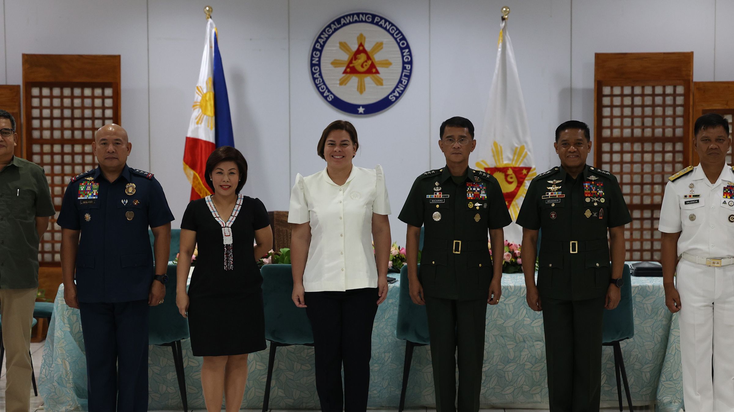 DUTERTE MEETS HEADS OF DEPED SERVICES Danny Querubin