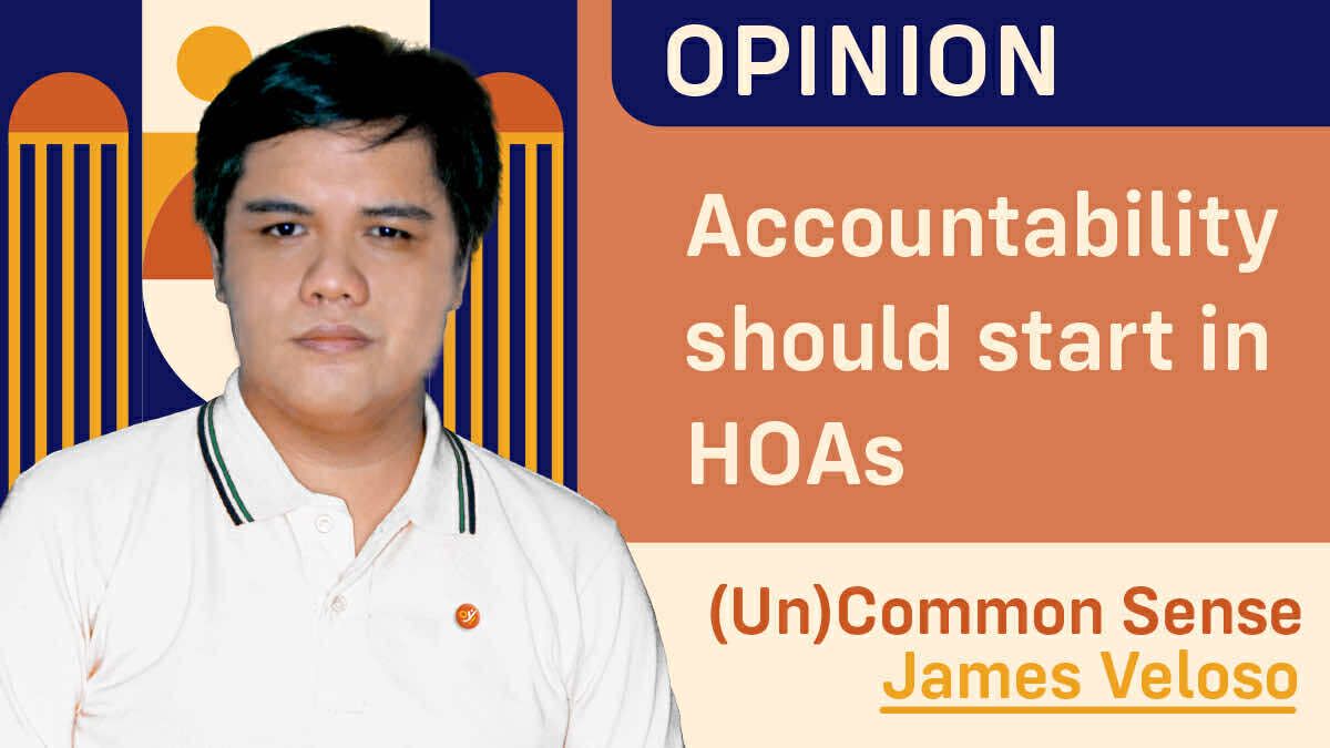 Accountability should start in HOAs