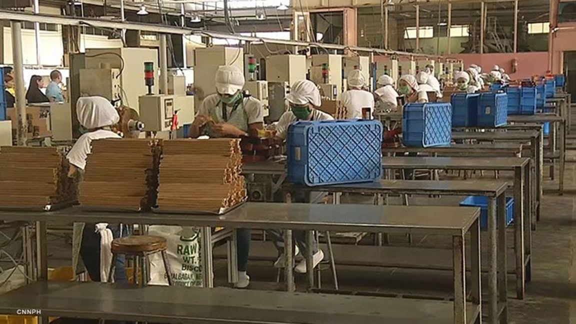 Production growth slips in January photo CNN Philippines