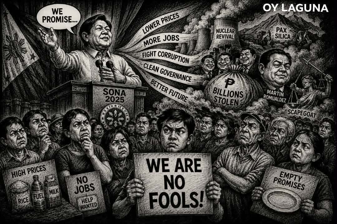 We are no fools!