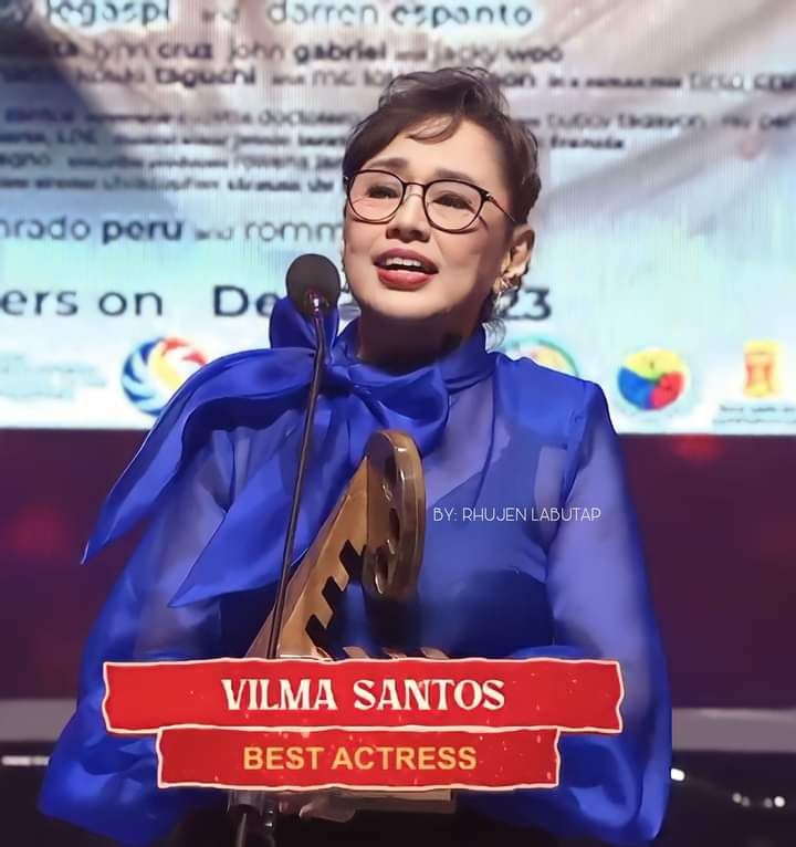 Mixed reactions on Vilma Santos' winning Best Actress at 2023 MMFF