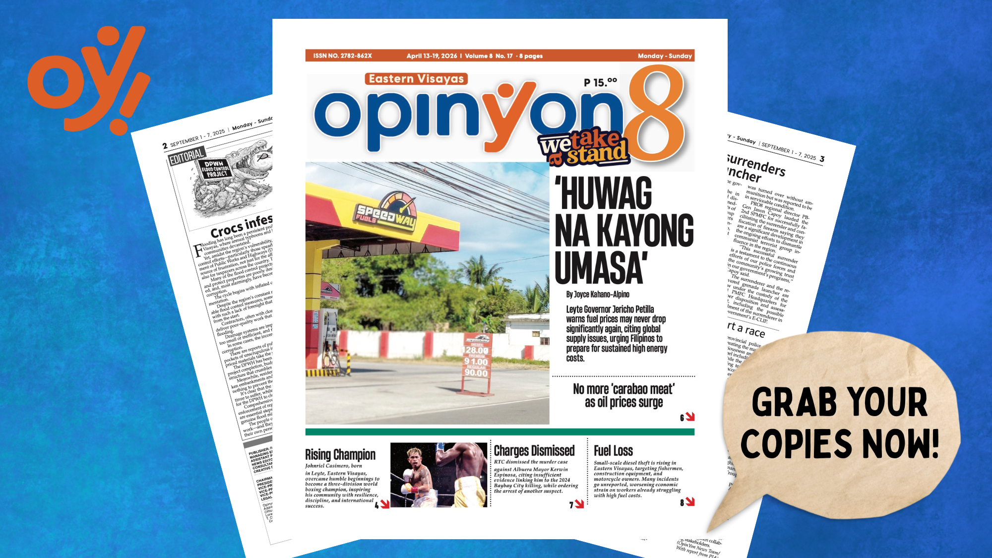 ‘HUWAG NA KAYONG UMASA’