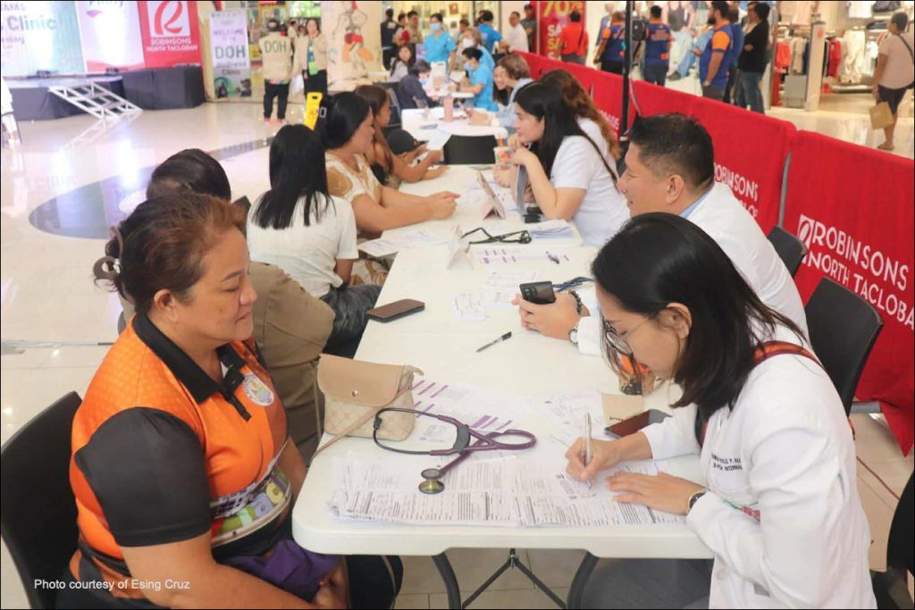 DOH opens 'wellness center' inside Tacloban mall
