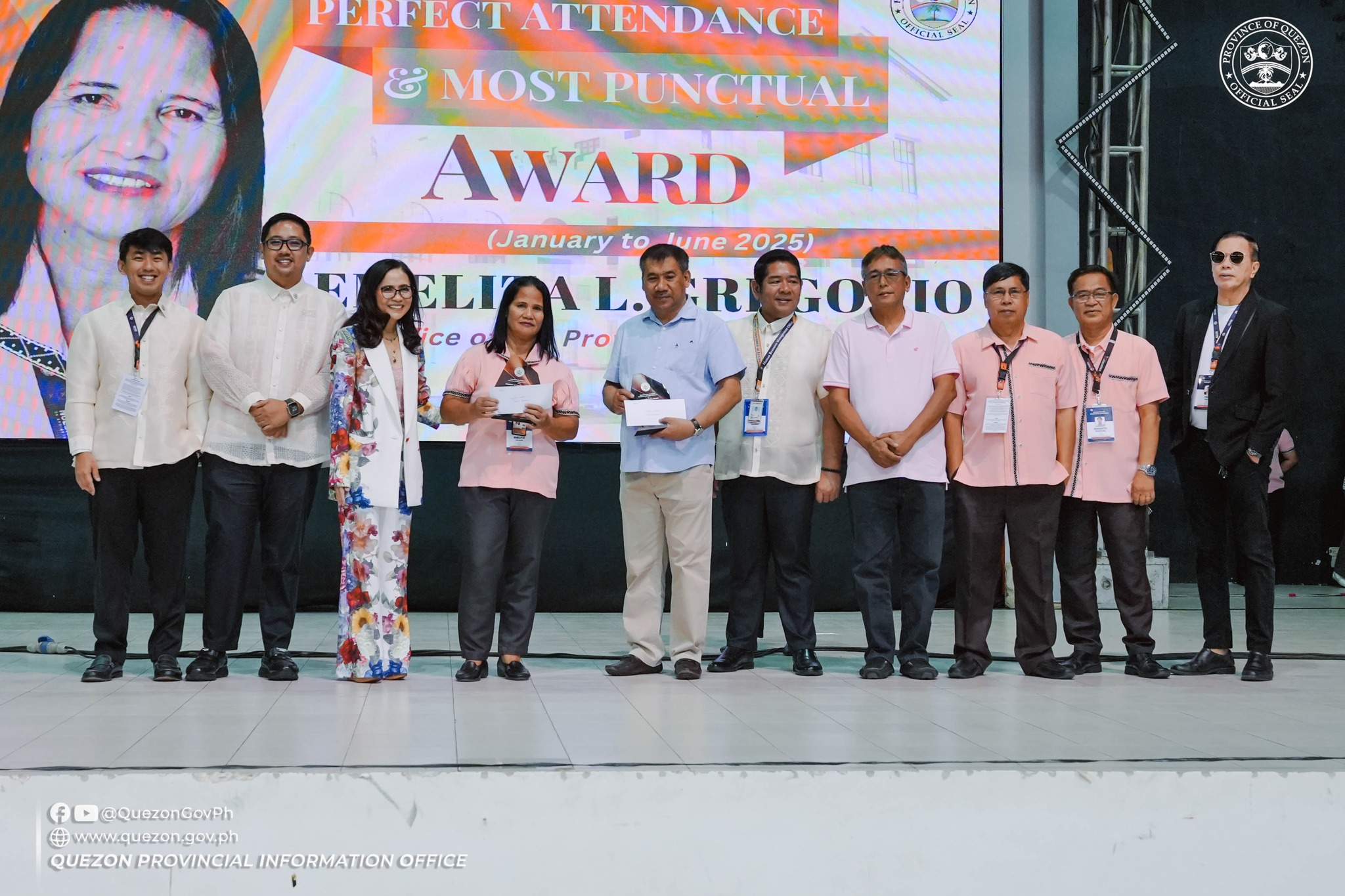 Quezon prov'l employees honored