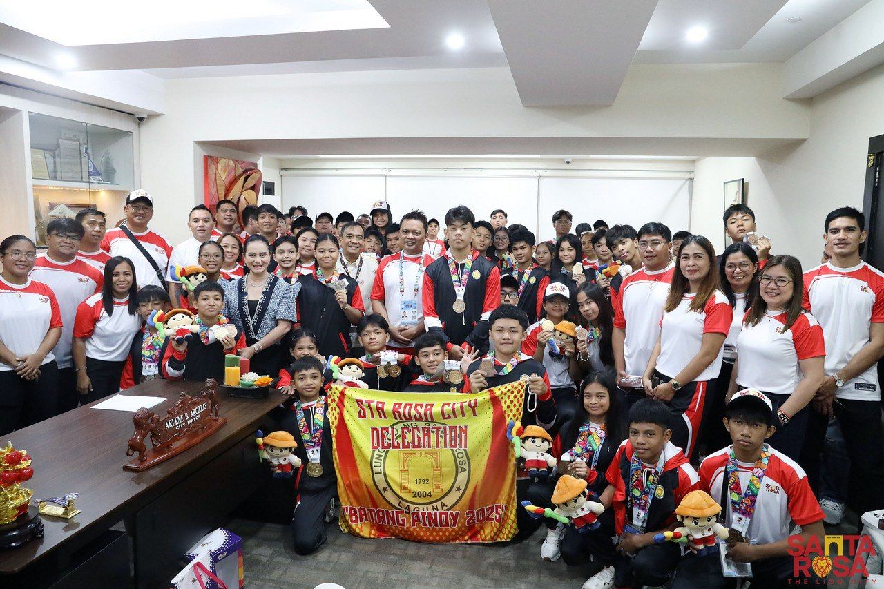 Santa Rosa dominates Batang Pinoy 2025