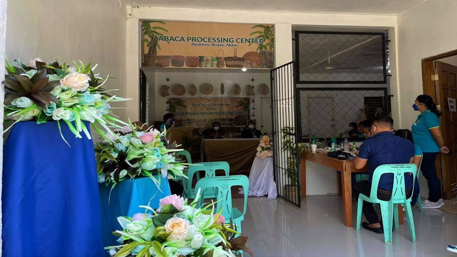 Aklan abaca farmers receive processing facility photo DAR