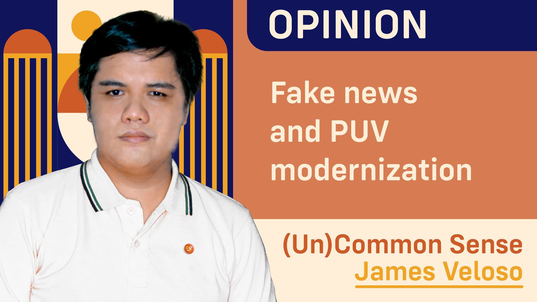 Fake news and PUV modernization