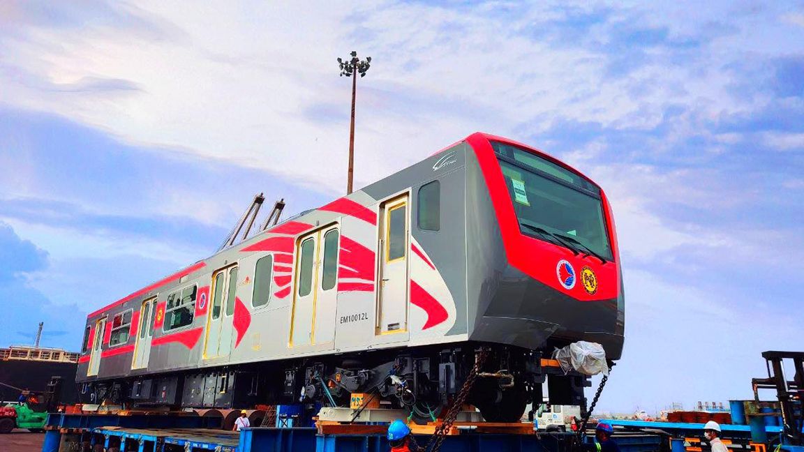 New PNR train set arrives in PH ahead of schedule photo DOTr-Philippines