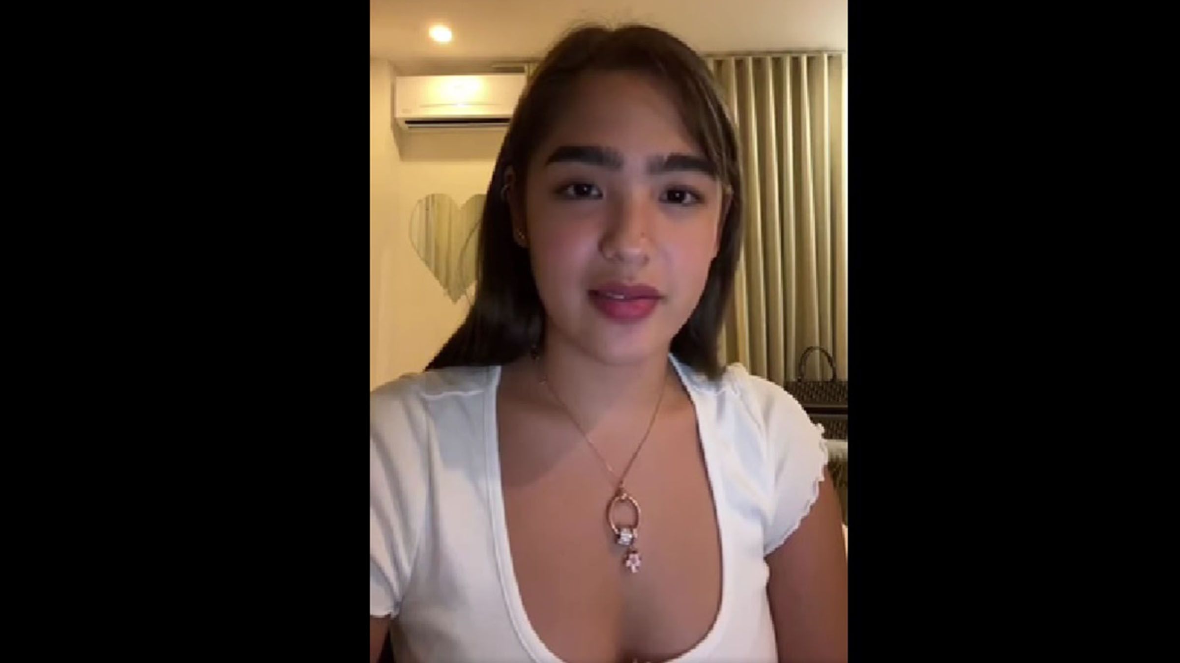 Andrea Brillantes speaks her truth in an IG Live