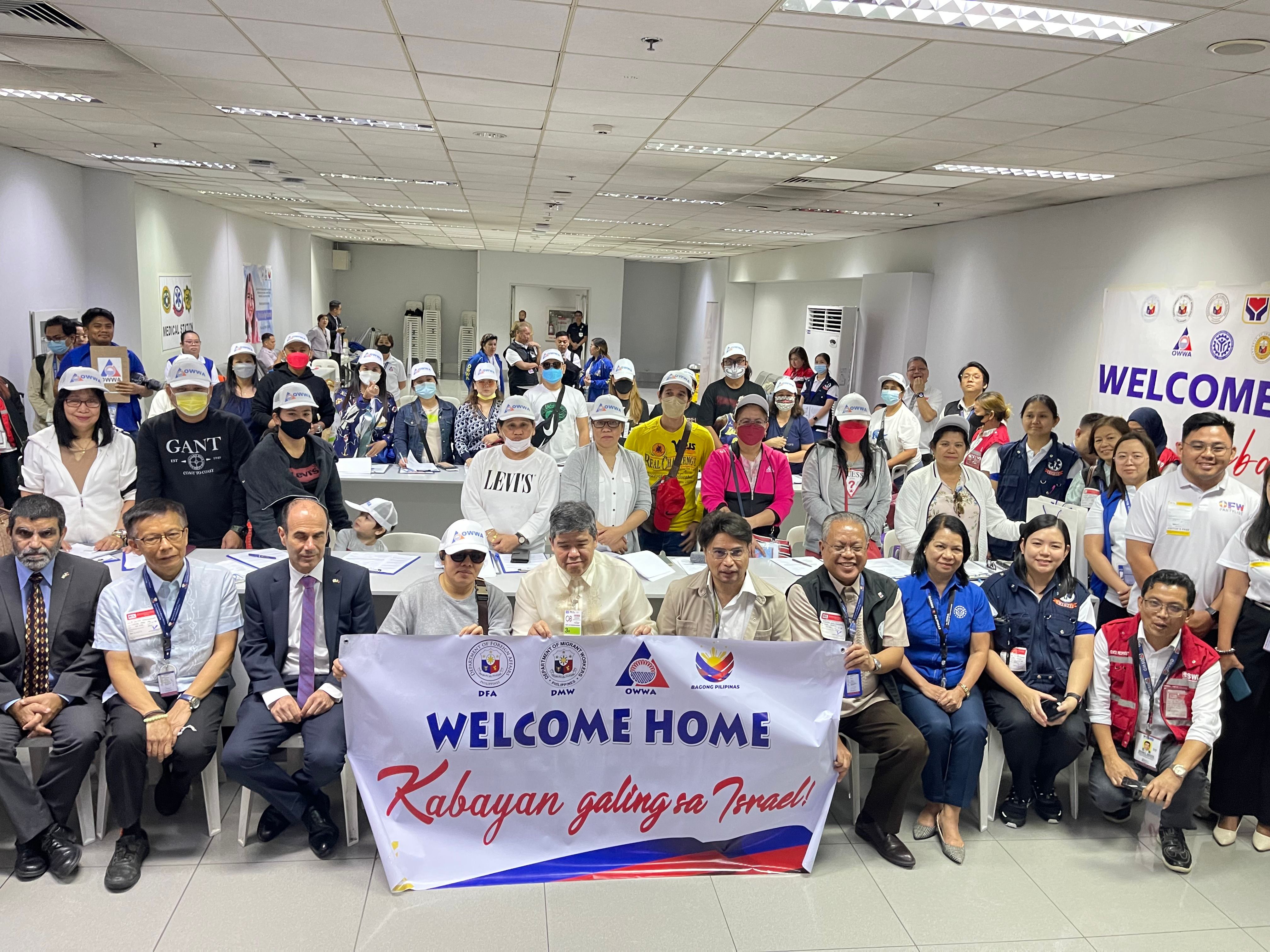 The 5th Batch of Pinoys Arrives from Israel