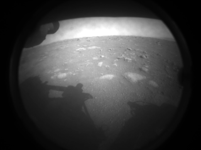 Selfie of Perseverance in Mars