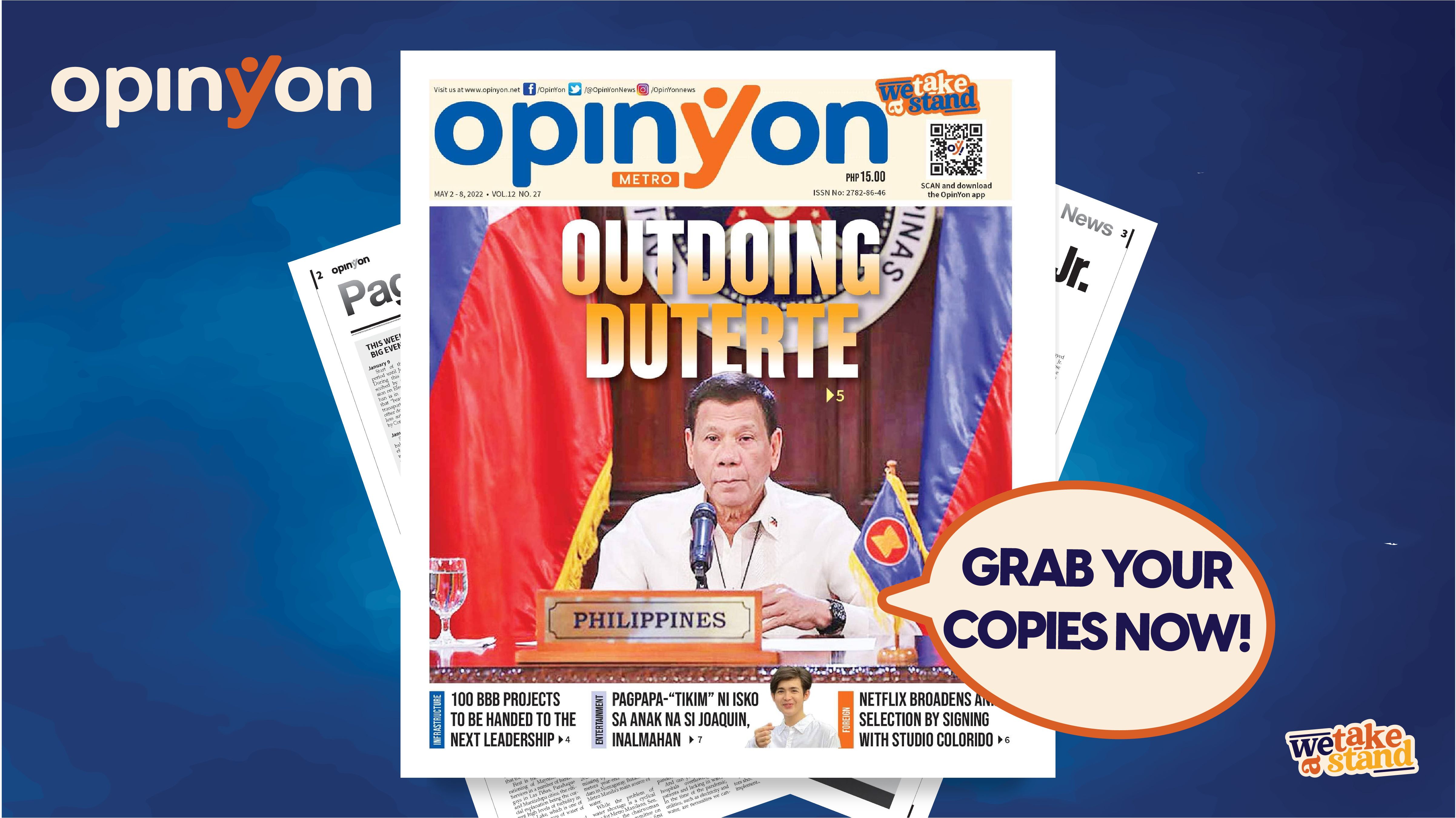Outdoing Duterte