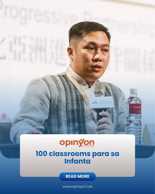 100 classrooms para sa Infanta