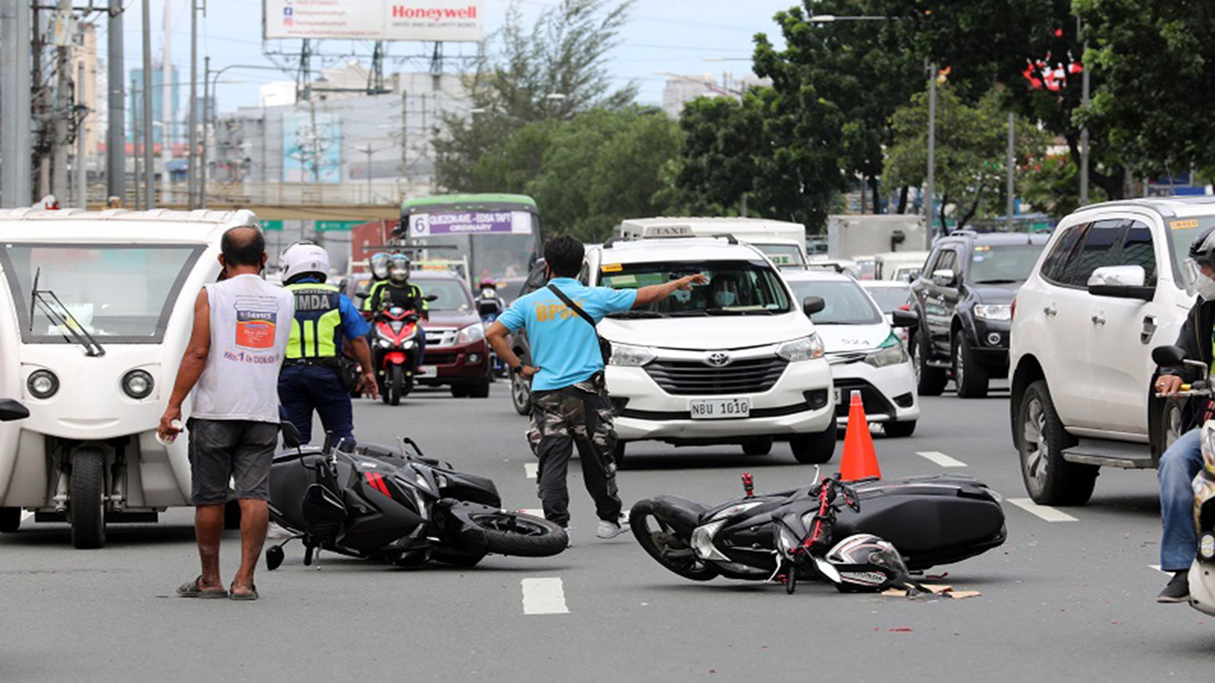 Daily vehicular crashes hit 156 in MM3