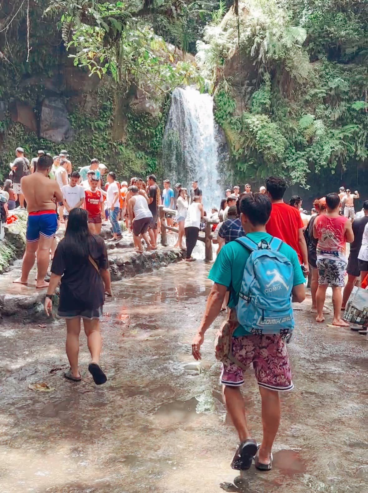 Taytay Falls, overcrowded na ba?