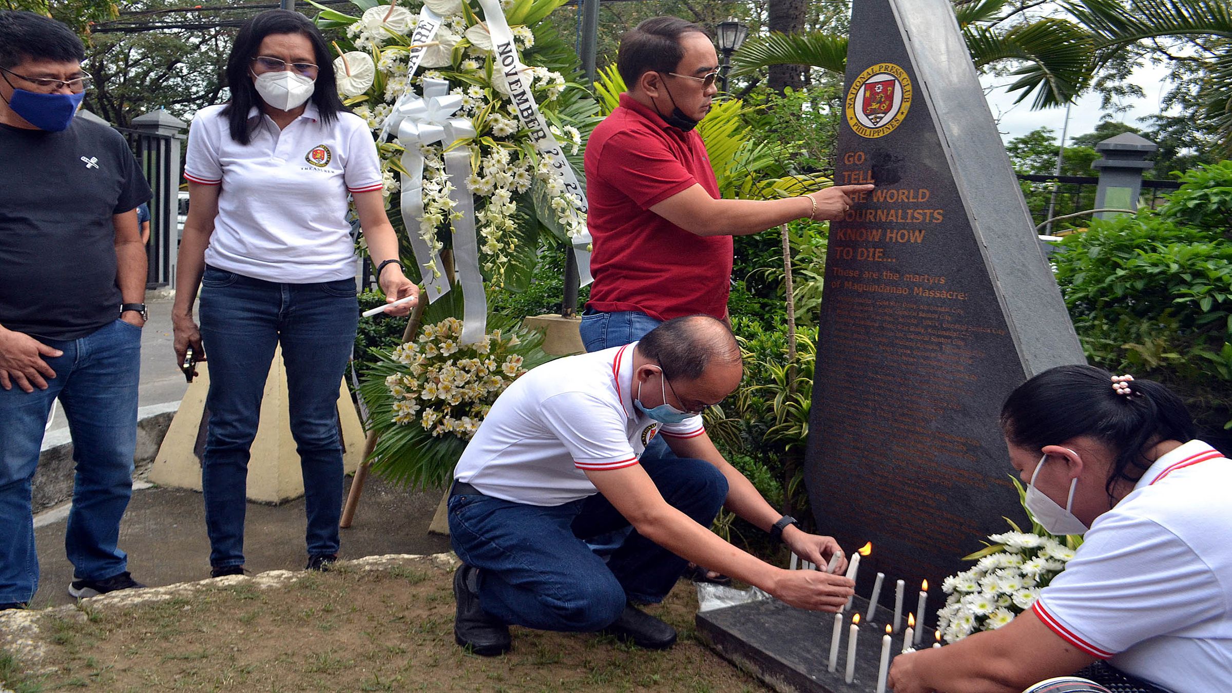 REMEMBERING AMPATUAN MASSACRE VICTIMS photo Mike Taboy