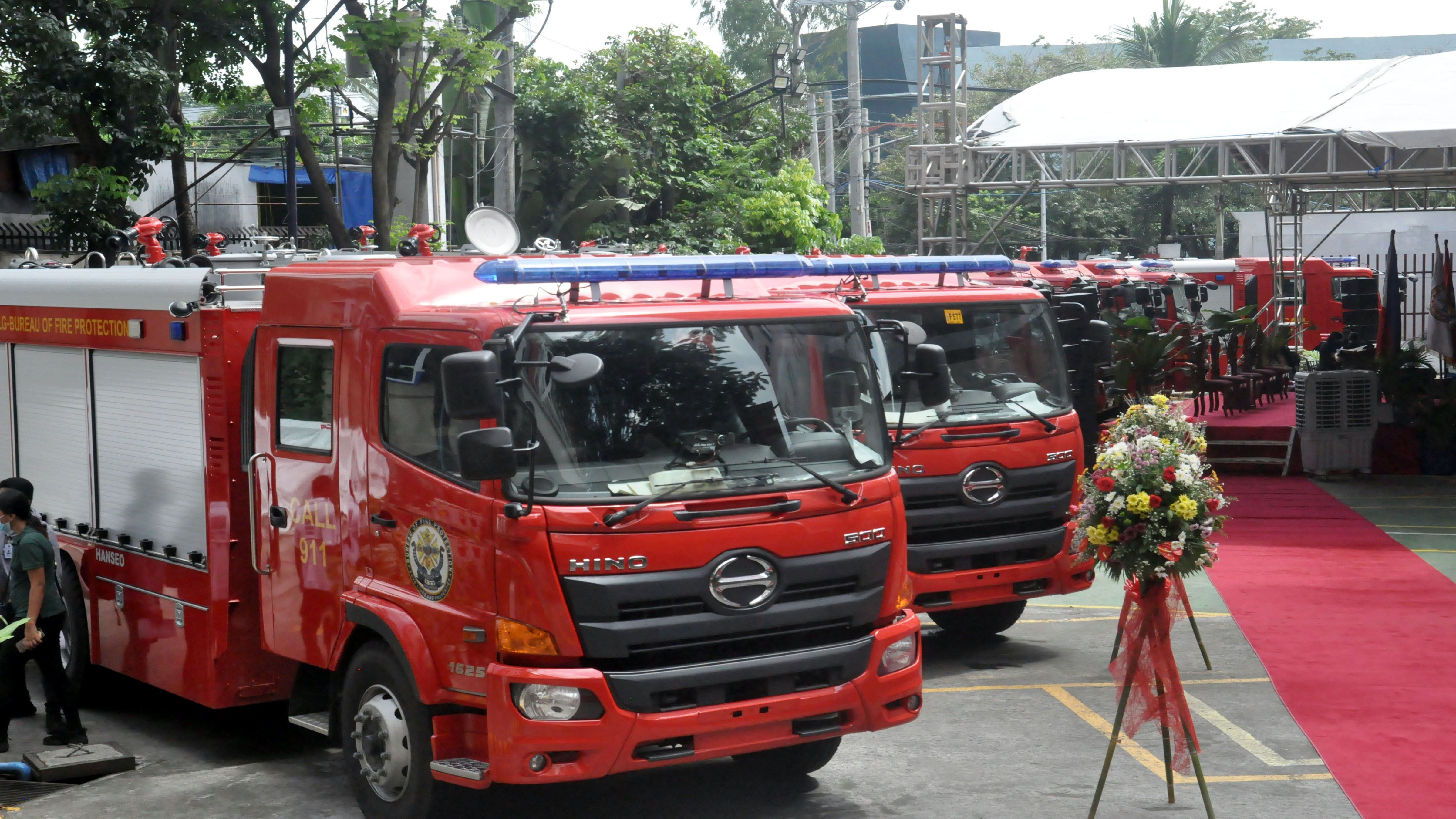 TURNOVER OF 36 NEW FIRE TRUCKS Danny Querubin