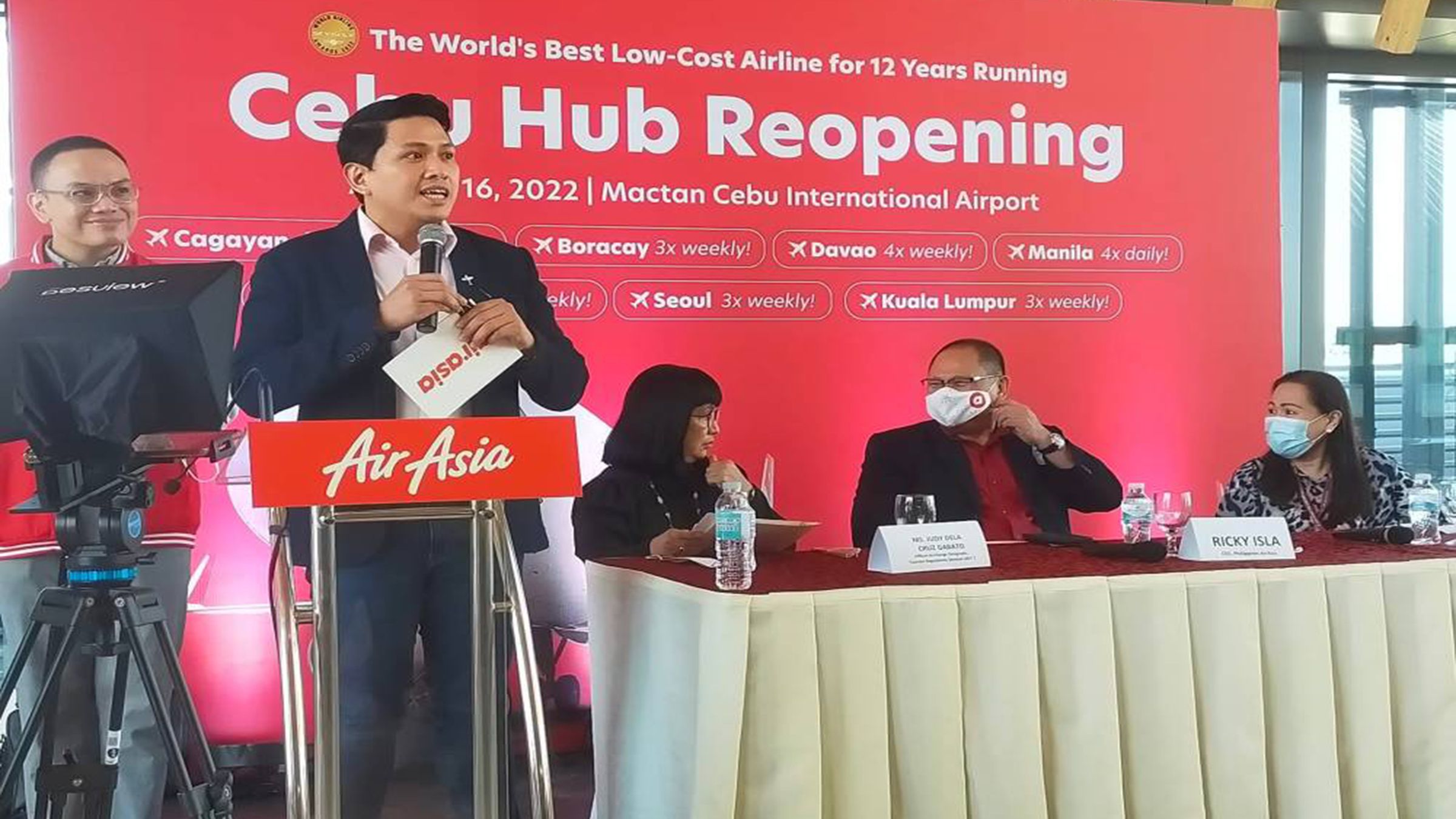 AirAsia reopens Cebu hub