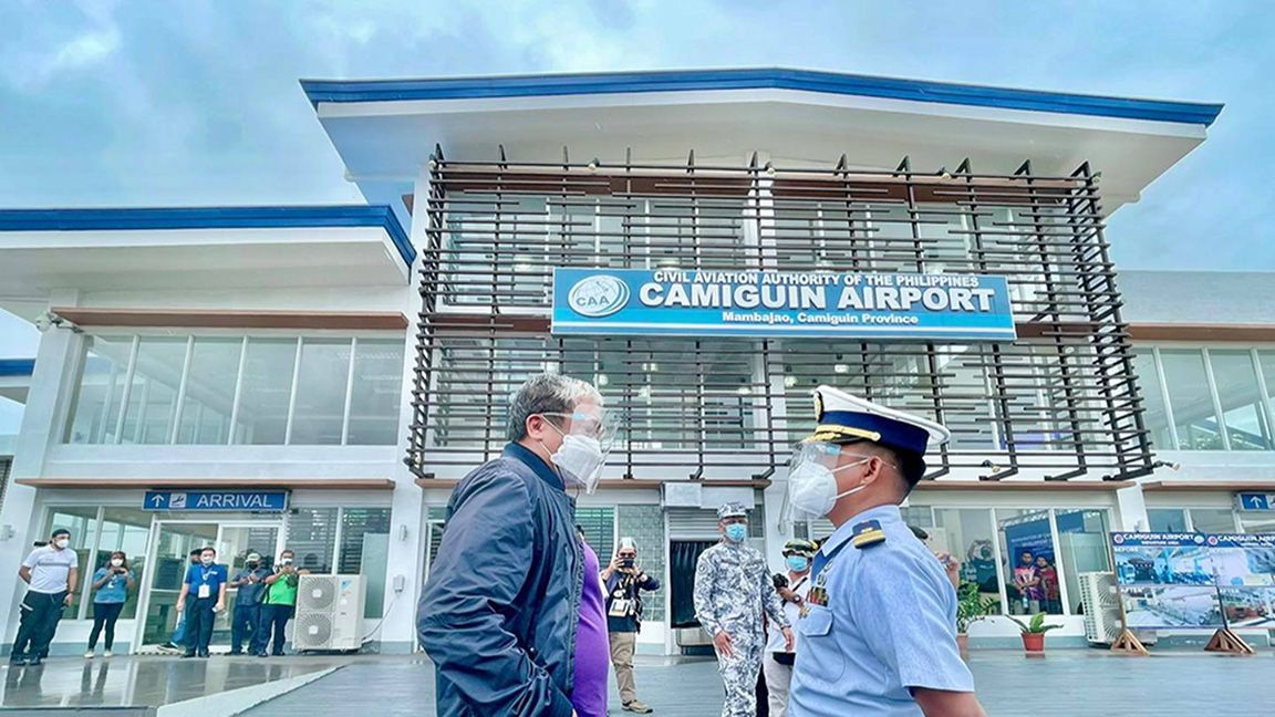 Big boost to tourism Tugade reopens refurbished and flashier Camiguin airport photo Art Tugade