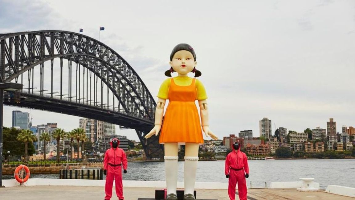 Squid Game murder doll reaches Australia photo The Brag