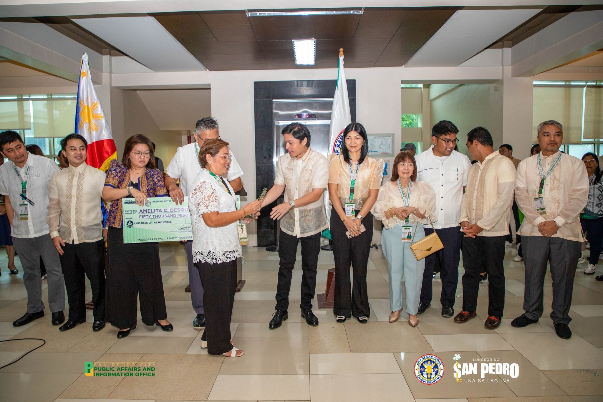San Pedro LGU honors its hardworking staff