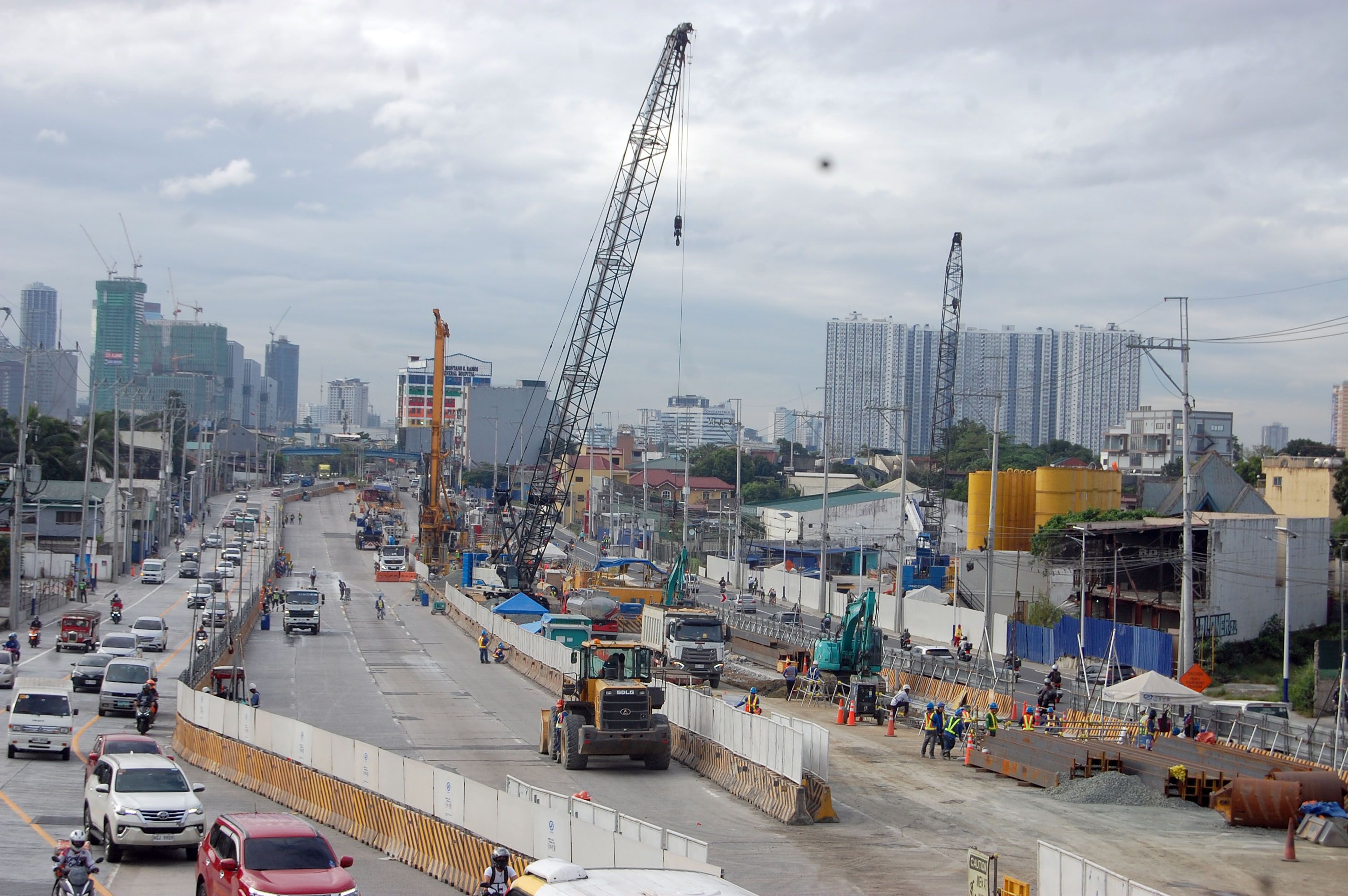 METRO MANILA SUBWAY CONSTRUCTION IN FULL SWING