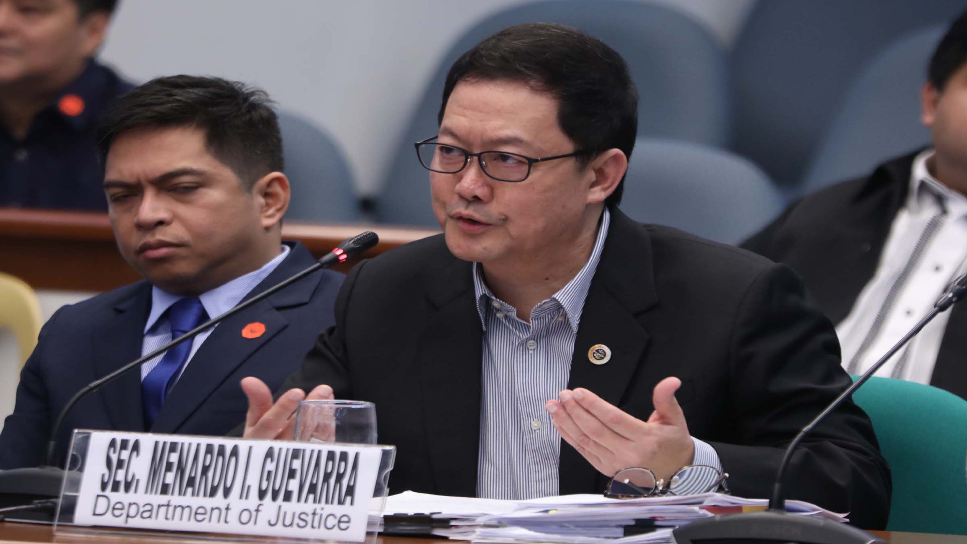 Justice secretary says officials involved in ‘pastillas’ scandal ‘back on duty’ photo from PNA