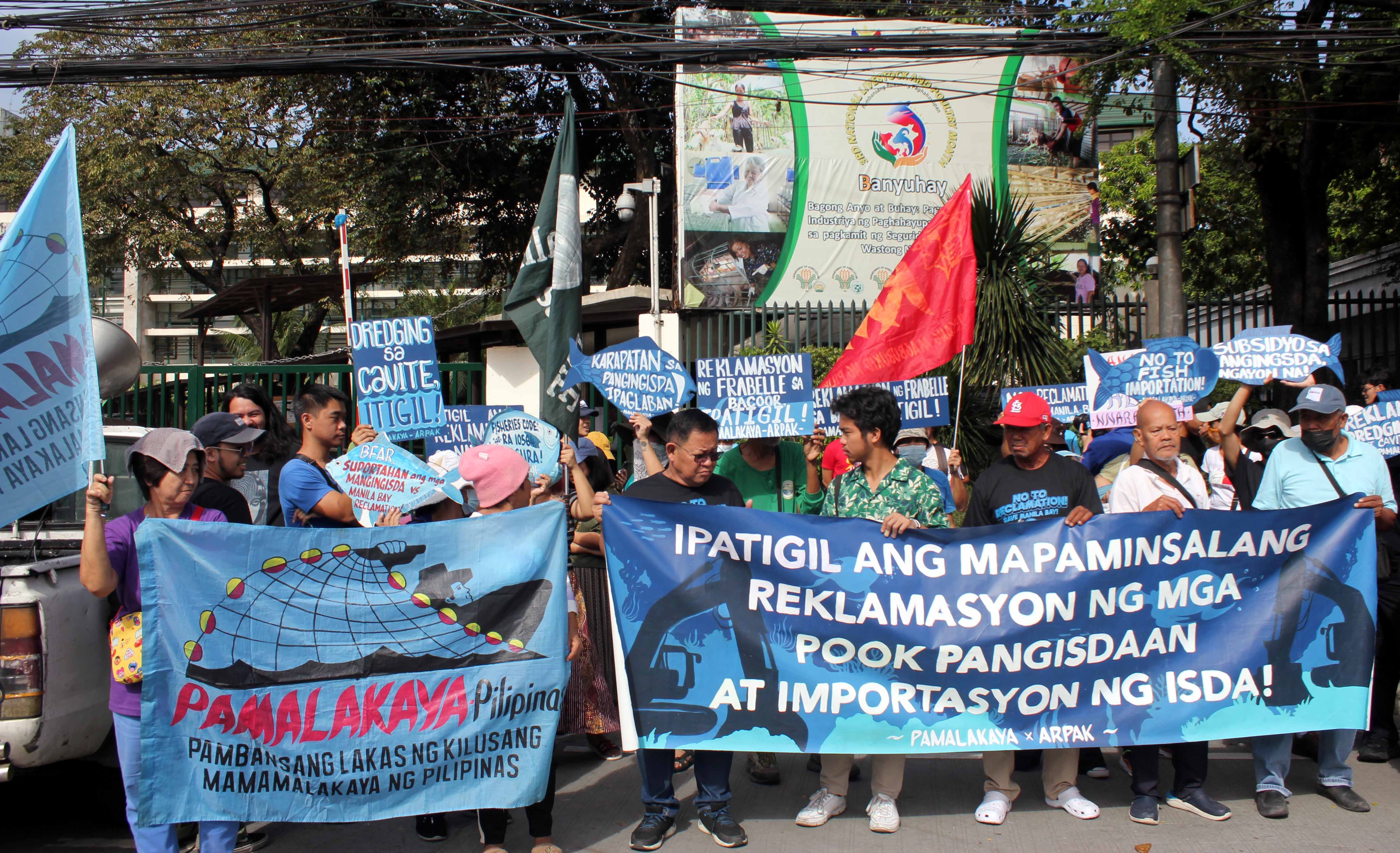 FISHERMEN PROTEST VS. DA SECRETARY’S RECLAMATION PROJECT