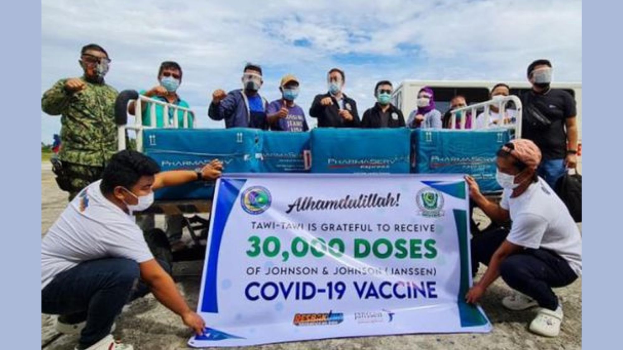 Defending the southern border; BARMM receives single-shot Janssen vaccines photo from NTF covid-19