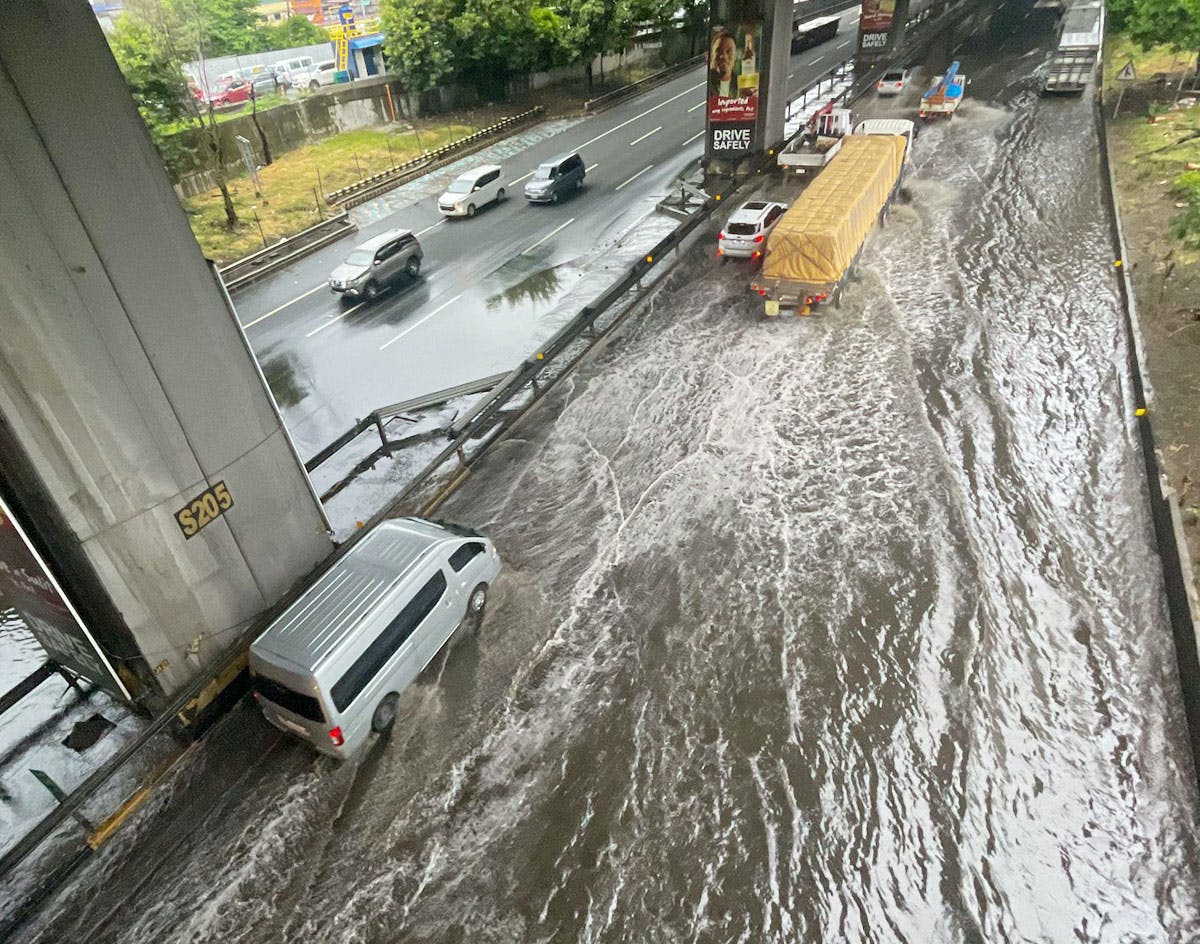 Construction works caused flooding at Bicutan