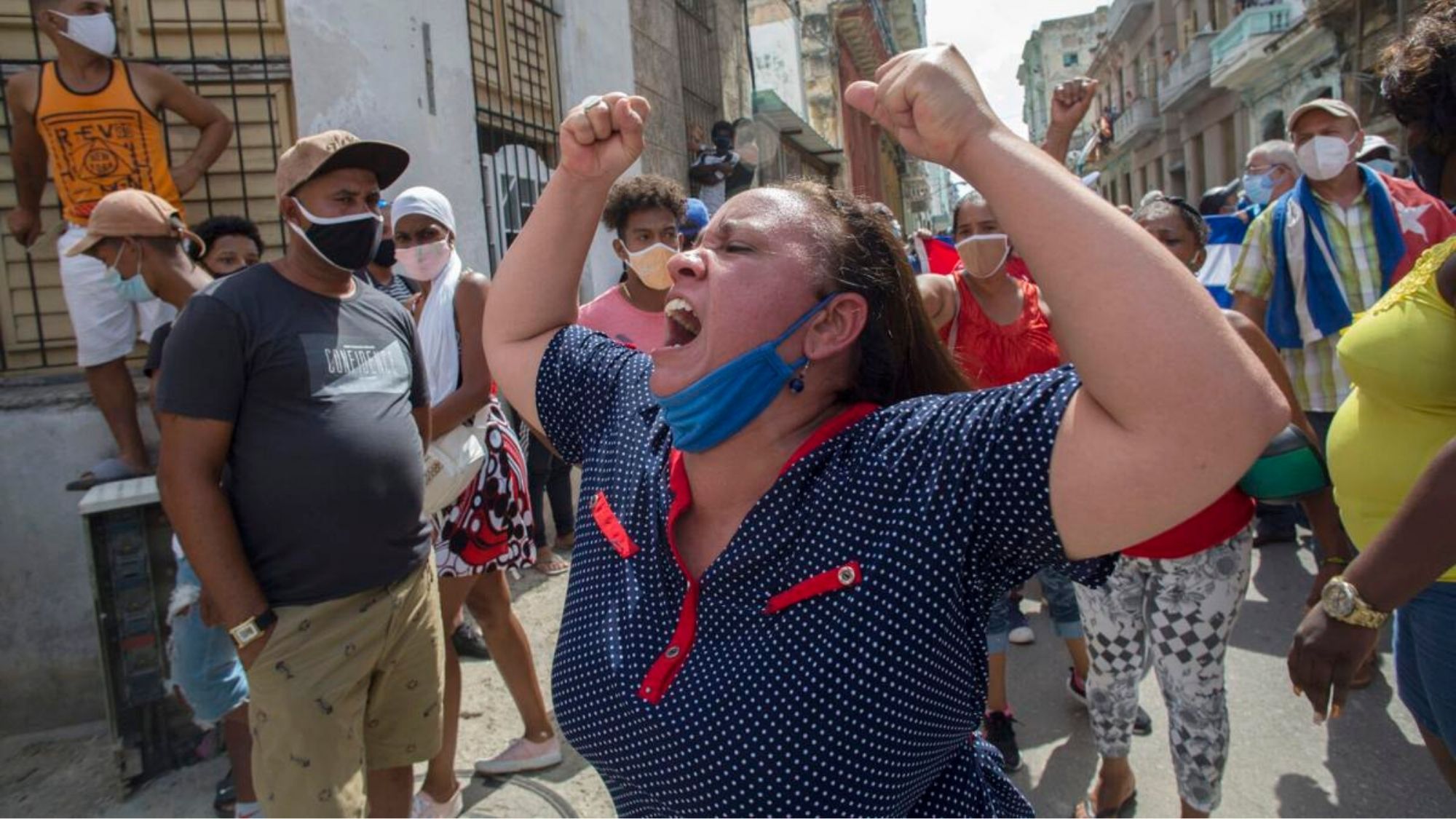 For the first time Cubans protest shortages, rising prices photo from WiscNews