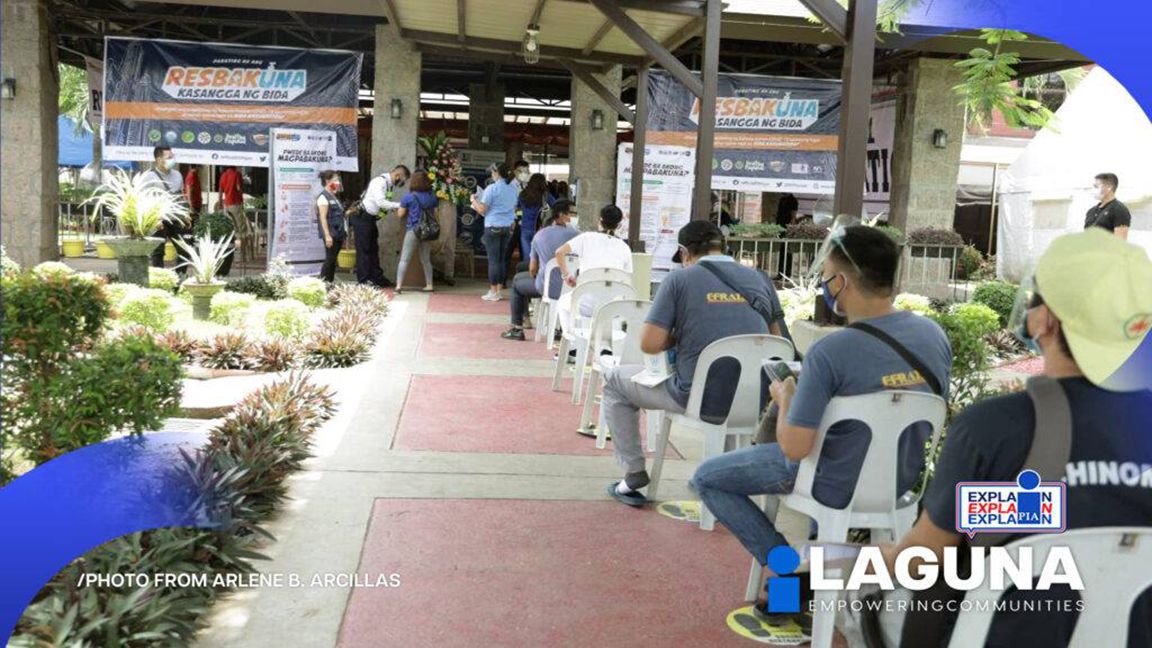 Pagpapabakuna sa A4 category workers sa Sta. Rosa City, mas pinaigting photo from PIA Laguna