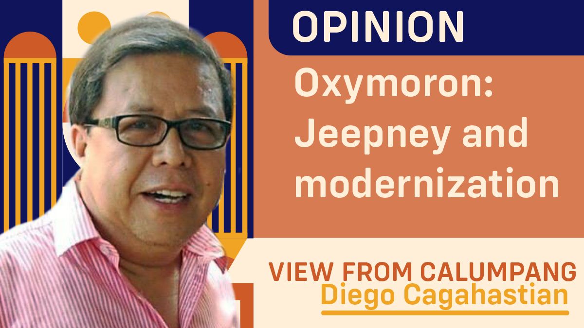 Oxymoron:  Jeepney and modernization 