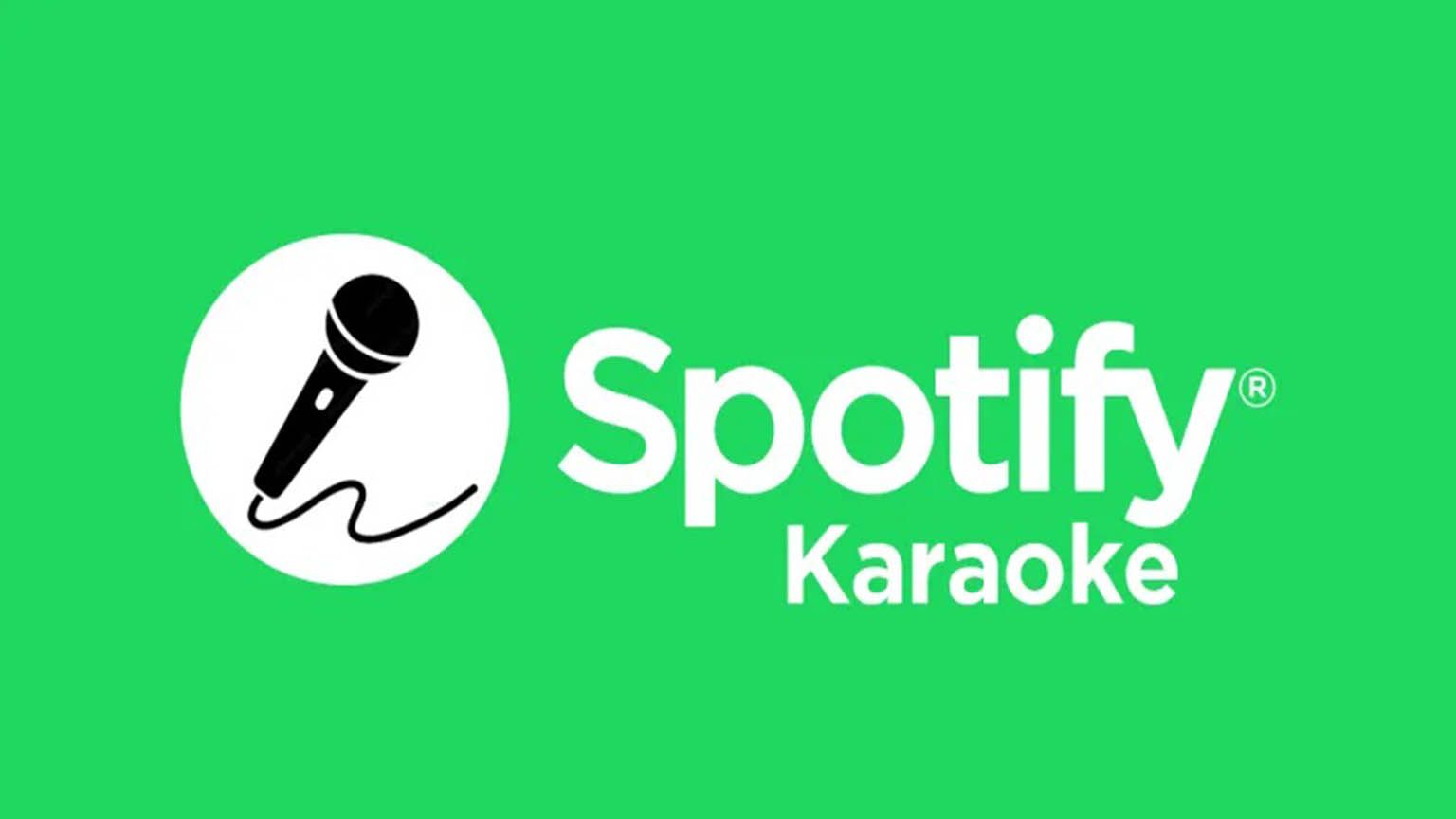 Karaoke is now available via Spotify