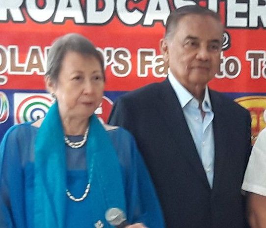 Cecile Guidote-Alvarez and Heherson Alvarez (Photo Credit: Cecile Alvarez’s Facebook)