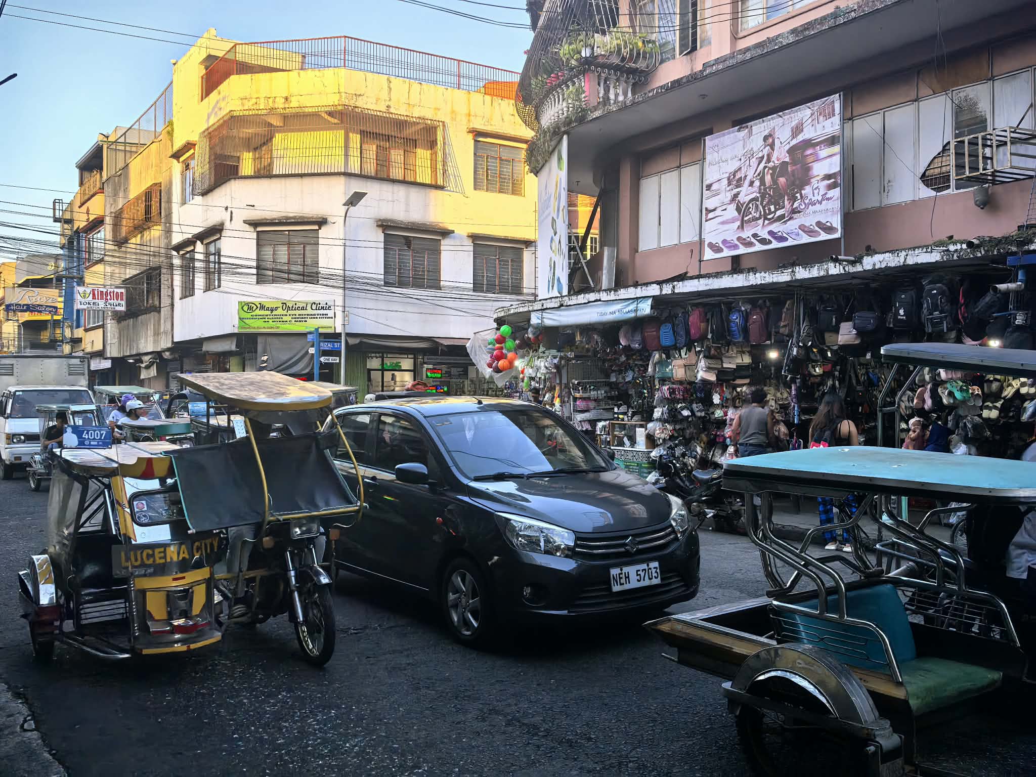 Parusa sa paglabag sa traffic scheme sa Lucena City