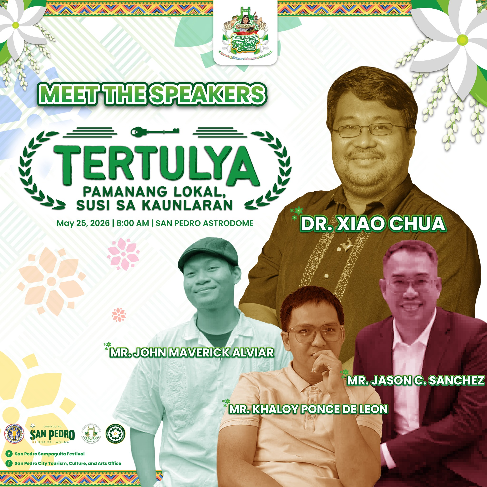 Xiao Chua, maghahatid ng kaalaman sa mga San Pedrense
