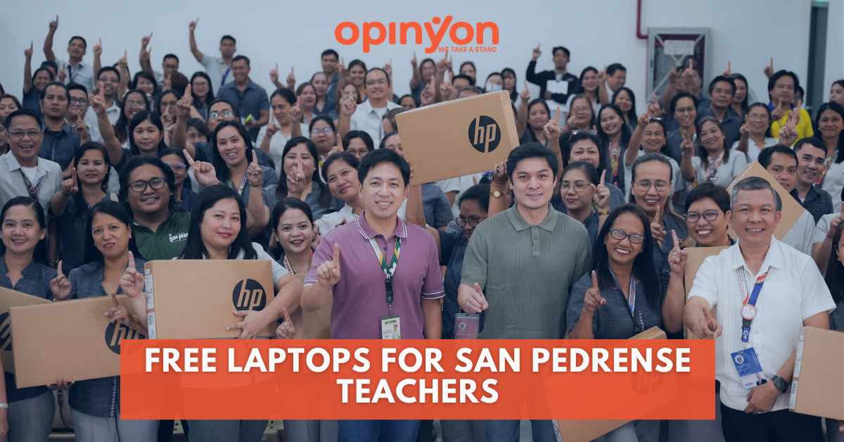 Free laptops for San Pedrense teachers