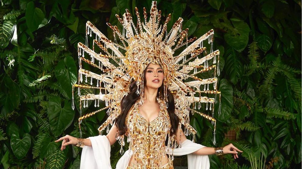 Lagunense Miss Earth PH bet wows in ‘Maria Makiling’-inspired nat’l costume