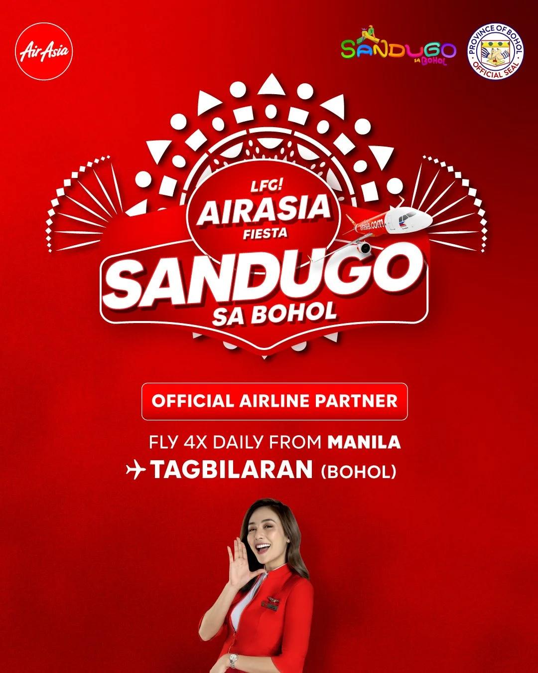 Gen Z travelers grace AirAsia PH's Bohol event