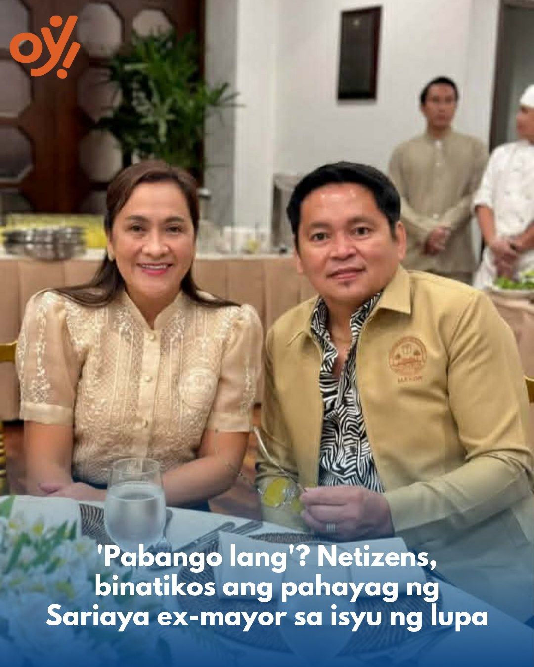 Netizens, binatikos ang pahayag ng Sariaya ex-mayor sa isyu ng lupa