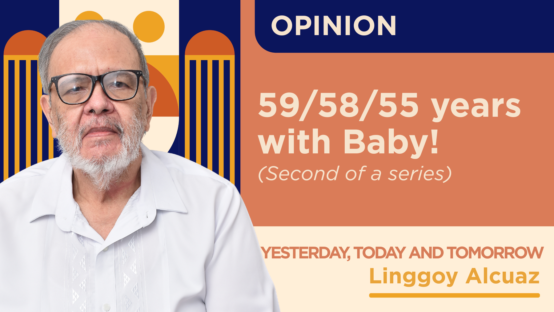 59/58/55 years with Baby! (Second of a series)