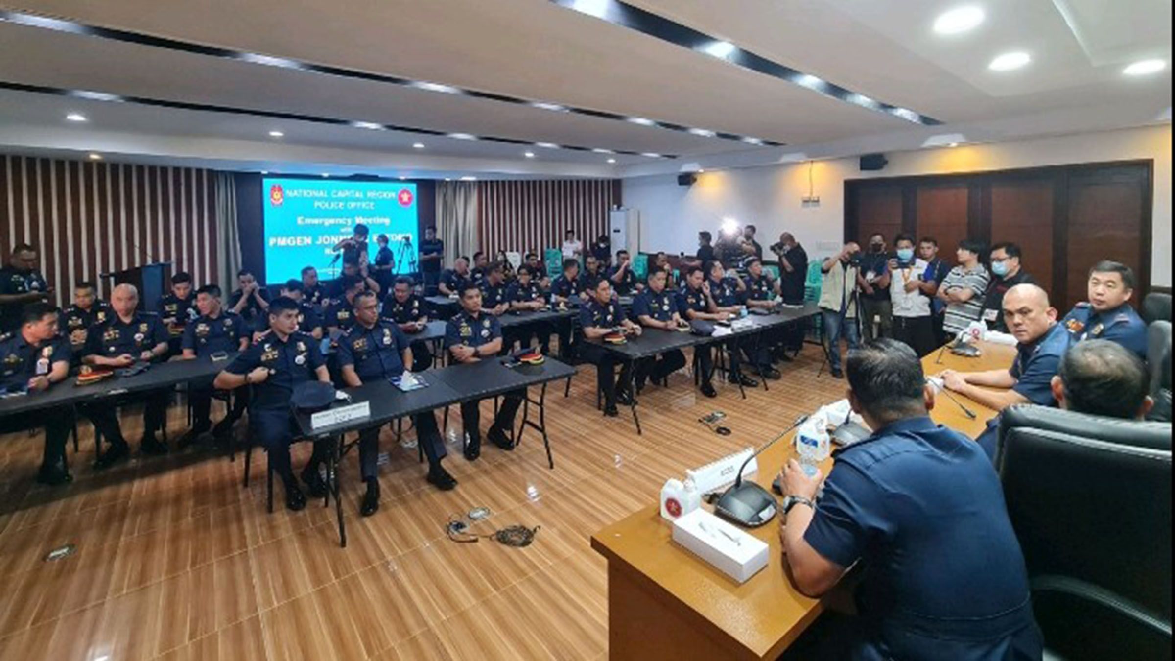 100% of NCRPO tendered courtesy resignation