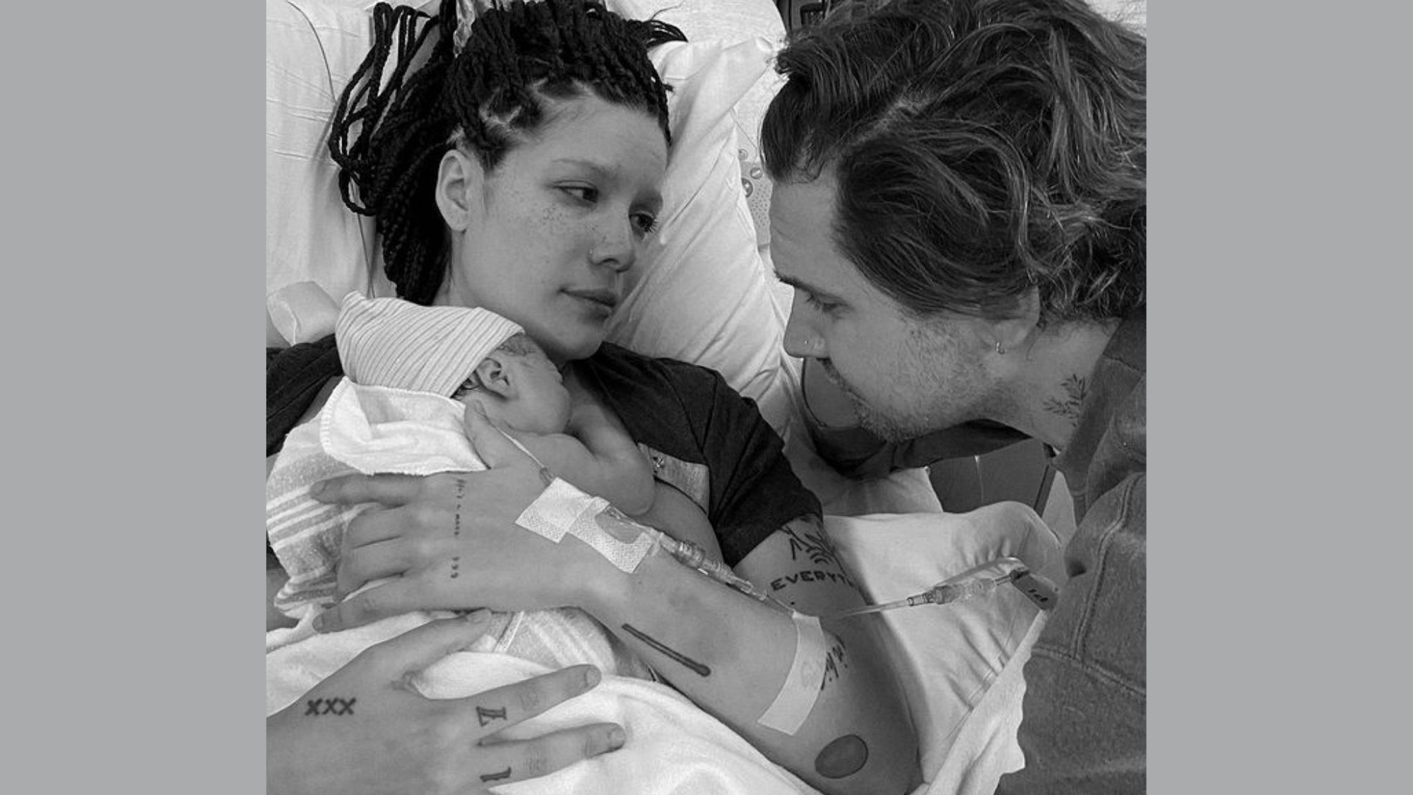 Songwriter Halsey gives birth to baby boy photo from iamhalsey, instagram