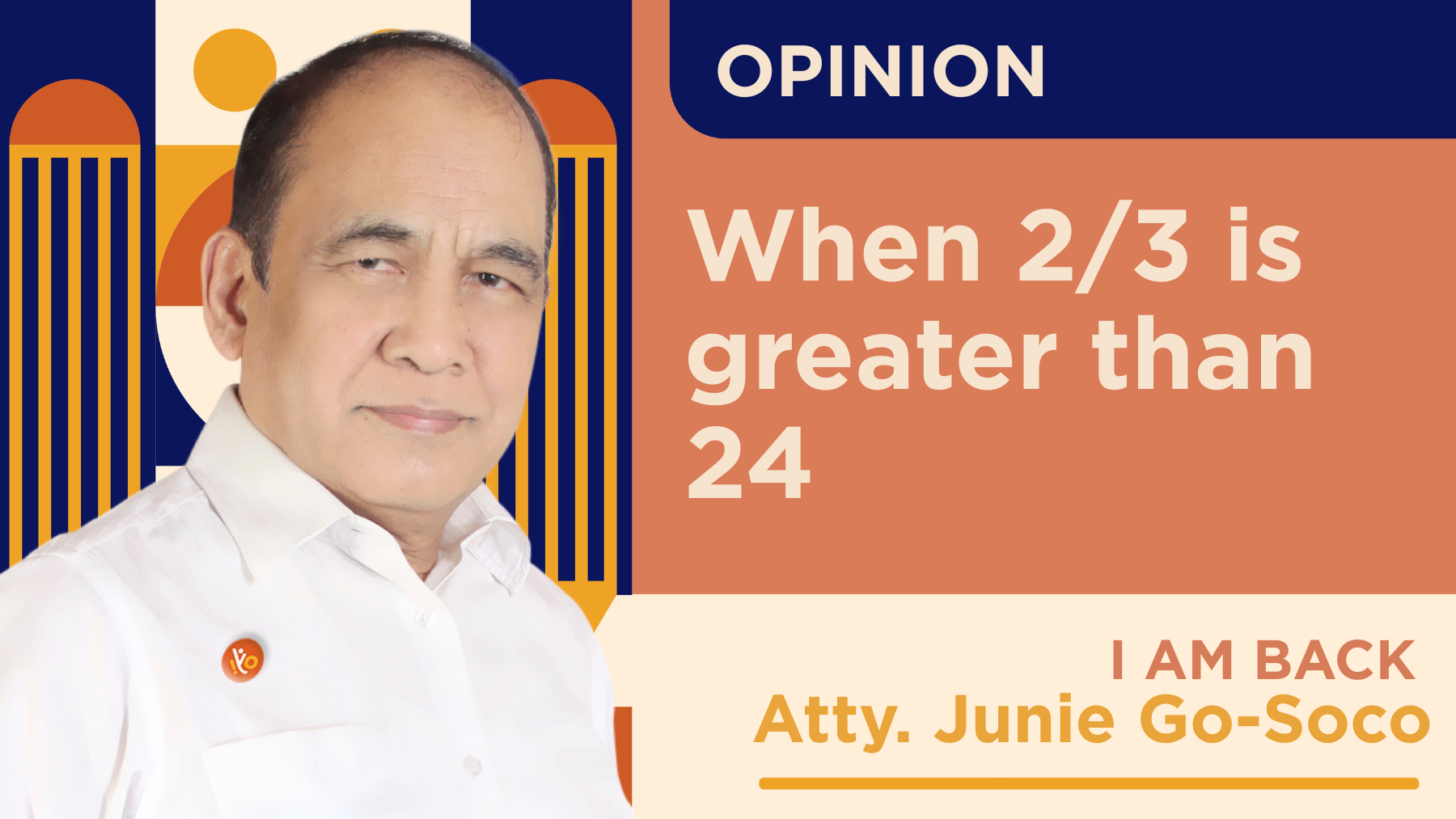 When 2/3 is greater than 24