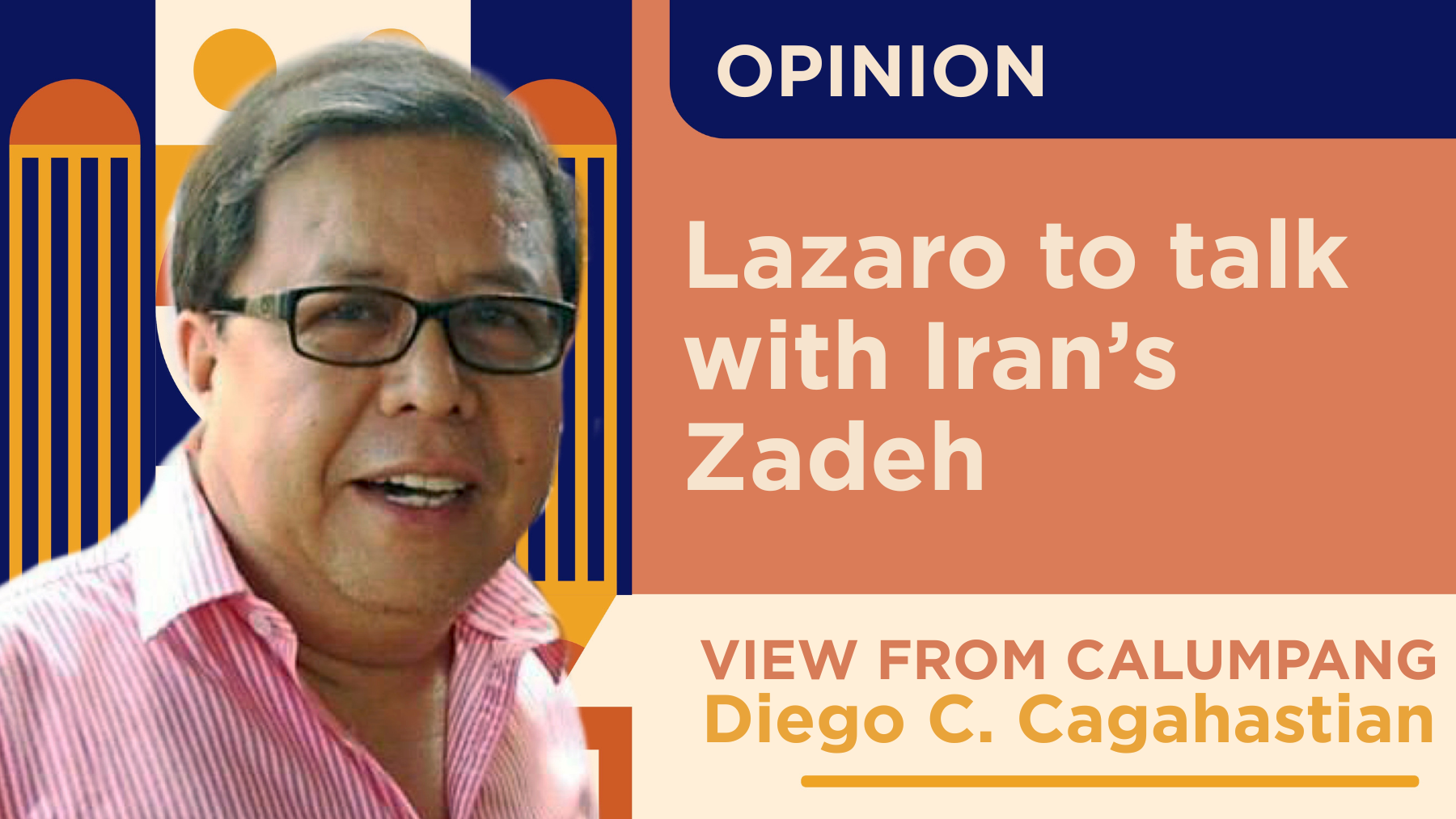 Lazaro to talk with Iran’s Zadeh