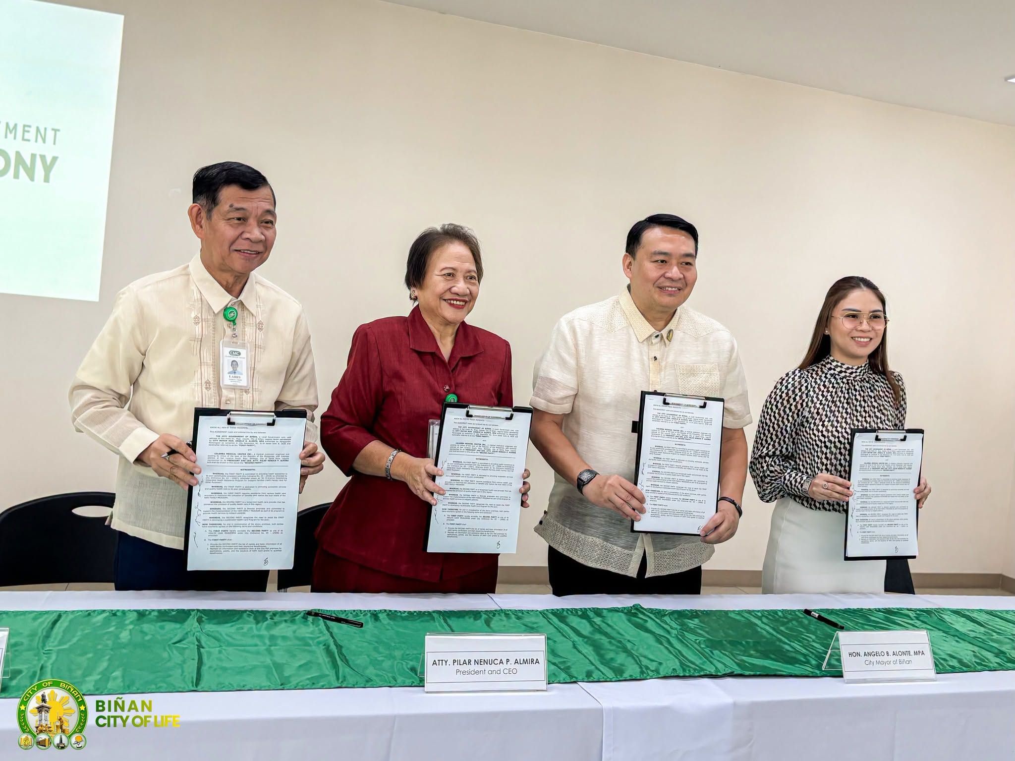 BIÑAN'S HAPI CARD NOW ACCEPTED AT CALAMBA MEDICAL CENTER.